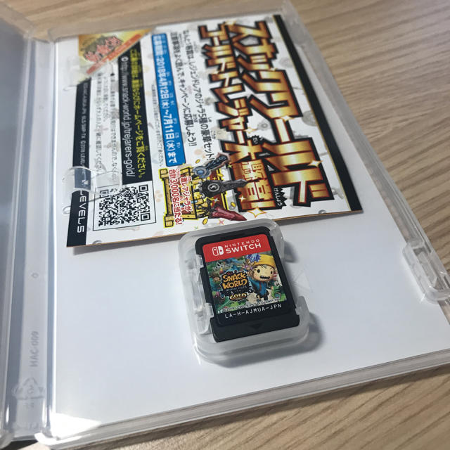 Nintendo Switch(ニンテンドースイッチ)の中古 スナックワールド エンタメ/ホビーのゲームソフト/ゲーム機本体(携帯用ゲームソフト)の商品写真