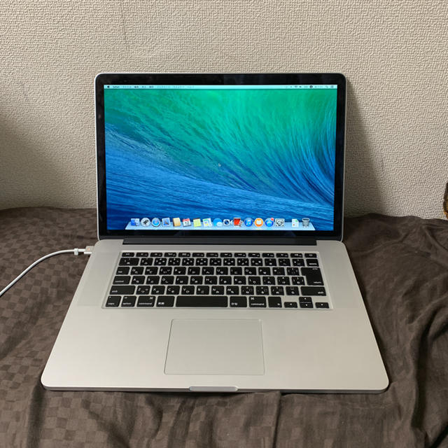 MacBook Pro （Retina,15inch,Late2013）JIS214回OS1095付属品