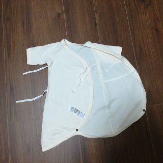 ムジルシリョウヒン(MUJI (無印良品))のm.ma 様専用:無印良品無染色オーガニックコットン　フライスコンビ肌着(肌着/下着)