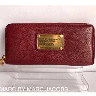 マークバイマークジェイコブス(MARC BY MARC JACOBS)の★MARC BY MARC JACOBS／本革レザーラウンドファスナー付き長財布(財布)