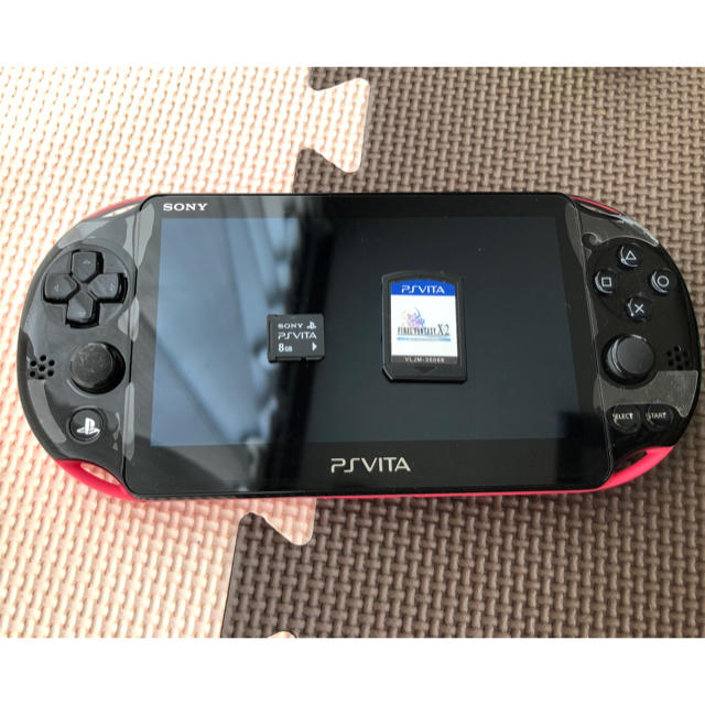 エンタメ/ホビー★超美品★PSVITA FFX-2 ソフトおまけ付き 8GB ピンク♡