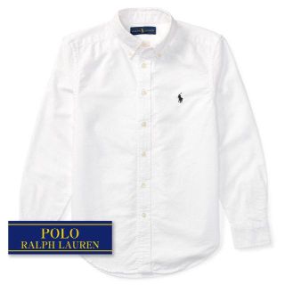 ラルフローレン(Ralph Lauren)の☆新品☆ 140 ラルフローレン シャツ オフホワイト 0771(ブラウス)