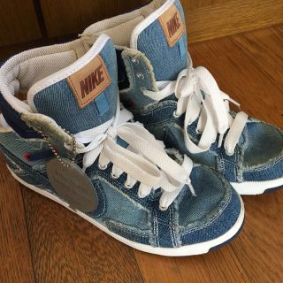 ナイキ(NIKE)のNike ハイカットデニムスニーカー(スニーカー)