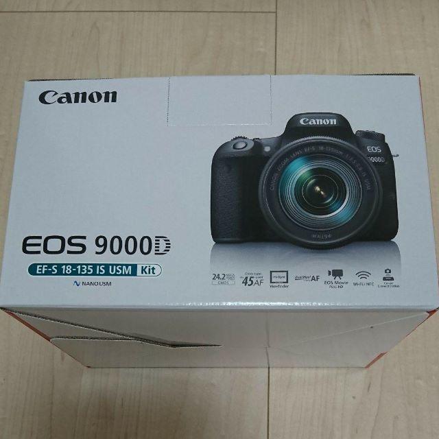 新品　CanonEOS 9000D EF-S18-135mm F3.5-5.6デジタル一眼