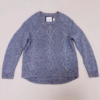 エイチアンドエム(H&M)のケーブル編みニット(ニット/セーター)