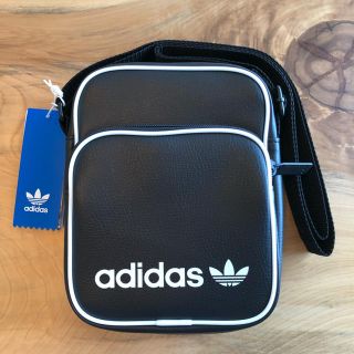 アディダス(adidas)の【新品】adidas オリジナルス ショルダーバック ミニバッグ ブラック(ショルダーバッグ)