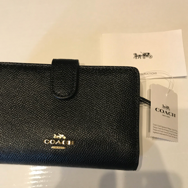 COACH(コーチ)のコーチ COACH 折りたたみ 財布 即購入ok レディースのファッション小物(財布)の商品写真