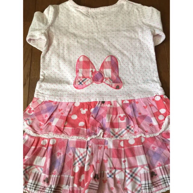 Disney(ディズニー)のこーたん様専用♡ディズニーワンピース 120 キッズ/ベビー/マタニティのキッズ服女の子用(90cm~)(ワンピース)の商品写真