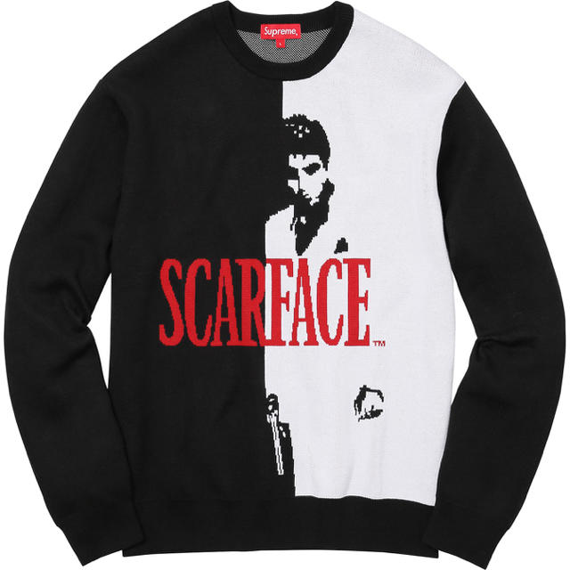 supreme scarface sweater ニット Mサイズ