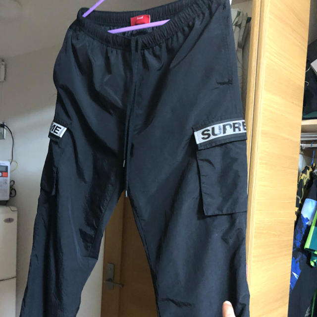 supreme  Reflective Taping Cargo Pant