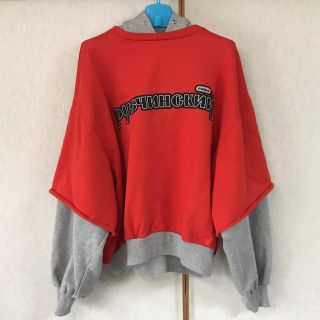 コムデギャルソン(COMME des GARCONS)のゴーシャラブチンスキー Gosha Rubchinskiy ムタケ様専用(パーカー)