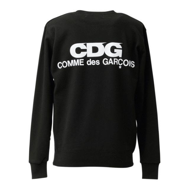 CDG / CREW NECK SWEATSHIRT / SIZE:M46cm身幅