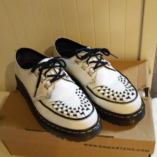 ドクターマーチン(Dr.Martens)のドクターマーチン 白 UK5(ローファー/革靴)