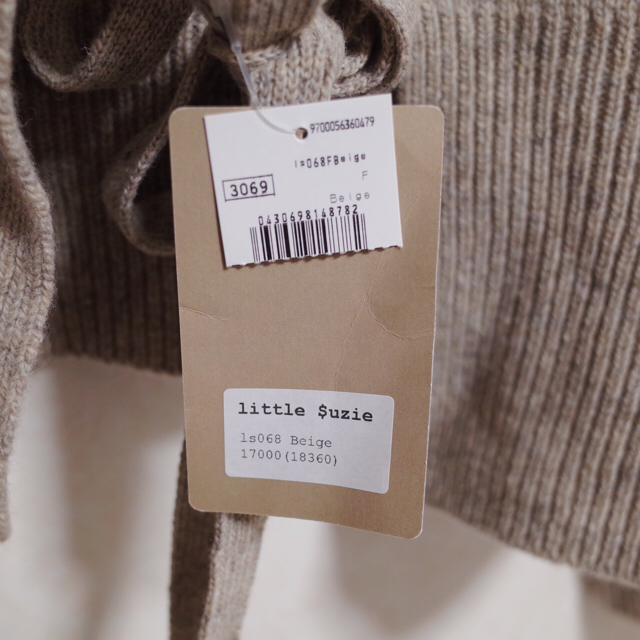 little $uzie 2way Ribbon Knit レディースのトップス(ニット/セーター)の商品写真