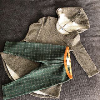 ザラキッズ(ZARA KIDS)のOLD NAVY&ZARA セットアップ  12-18months(80cm)(ワンピース)