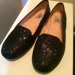 アグ(UGG)のUGGグリッター靴  スリッポン(ハイヒール/パンプス)