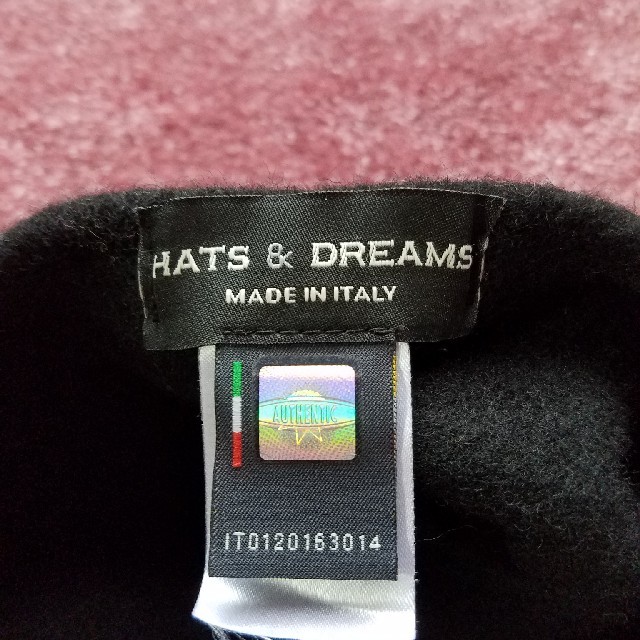 たちゅみ様専用　HATS & DREAMS woolベレー帽 レディースの帽子(ハット)の商品写真