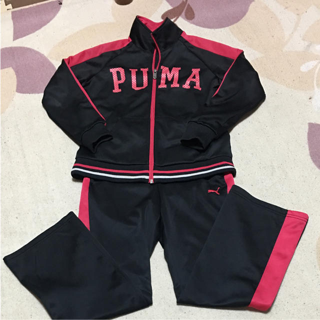 PUMA(プーマ)のPUMAジャージ上下 キッズ/ベビー/マタニティのキッズ服女の子用(90cm~)(ジャケット/上着)の商品写真