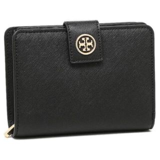 トリーバーチ(Tory Burch)のトリバーチ  黒 財布 二つ折り(財布)