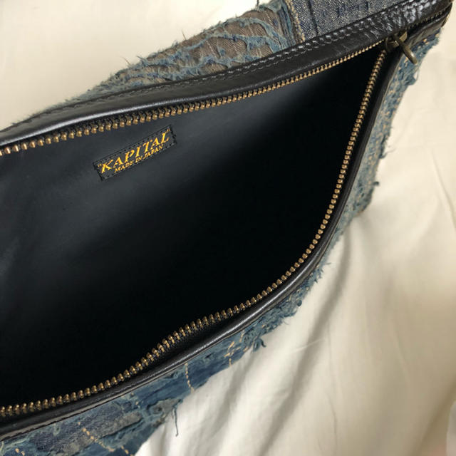KAPITAL BORO刺し子クラッチバッグ KAPITAL BORO刺し子クラッチバッグ