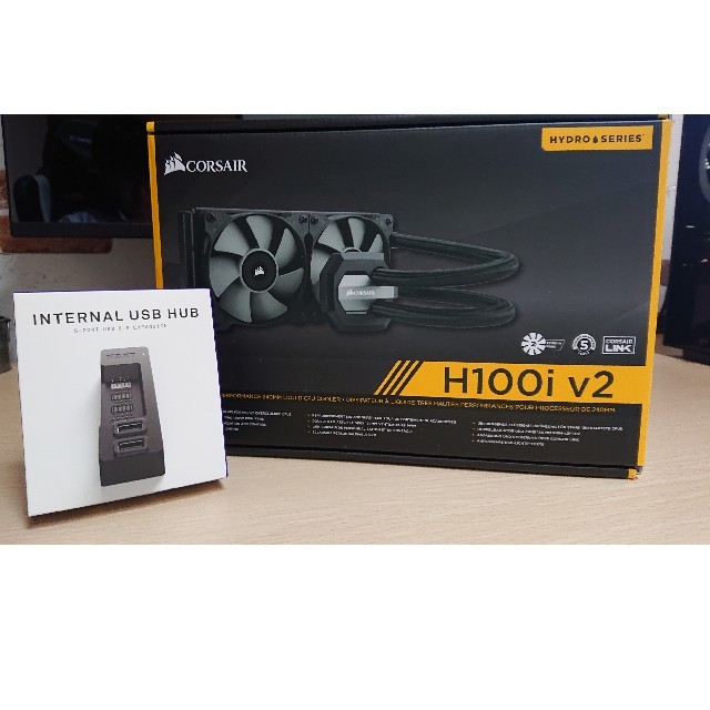 【開封未使用】Corsair H100i v2