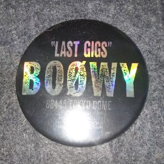 BOOWY バッチ 当時品(ポップス/ロック(洋楽))