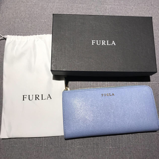 フルラ(Furla)の《値段相談可》FURLA財布  ブルー(長財布)