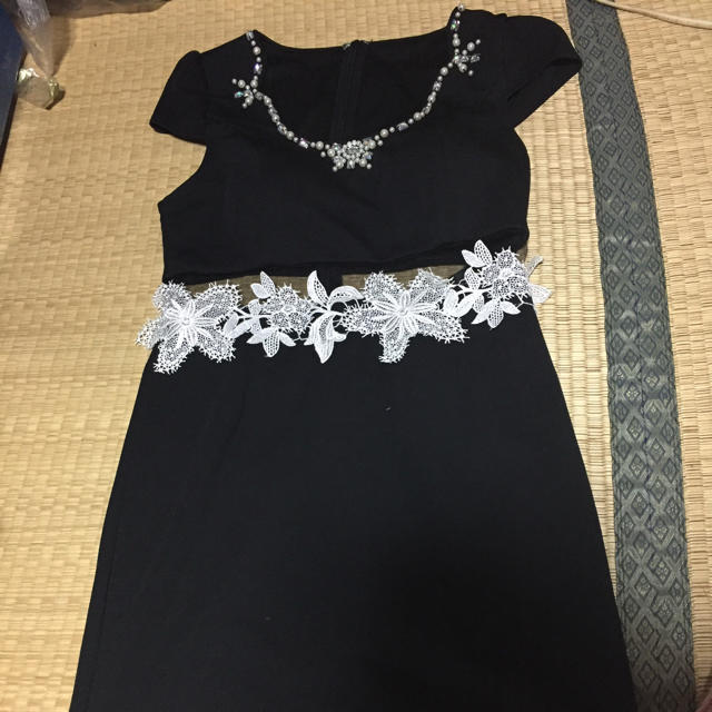 dazzy store(デイジーストア)のキャバドレス 黒ミニ レディースのフォーマル/ドレス(ナイトドレス)の商品写真