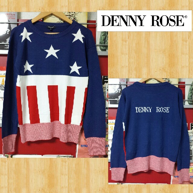 DENNYROSE(デニーローズ)の購入38000円 DENNY ROSE デニーローズ M ニット イタリア製 レディースのトップス(ニット/セーター)の商品写真