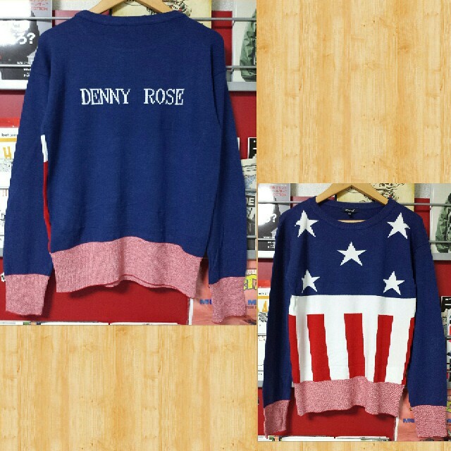 DENNYROSE(デニーローズ)の購入38000円 DENNY ROSE デニーローズ M ニット イタリア製 レディースのトップス(ニット/セーター)の商品写真