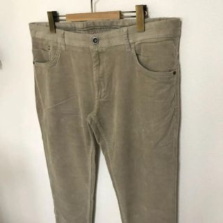 ザラ(ZARA)のザ20 ZARA MAN ザラ メンズ コーデュロイパンツ  ベージュ 36(チノパン)