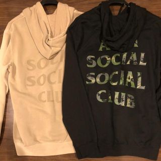 シュプリーム(Supreme)の【美品】ANTI SOCIAL SOCIAL CLUB パーカー2枚セット M(パーカー)