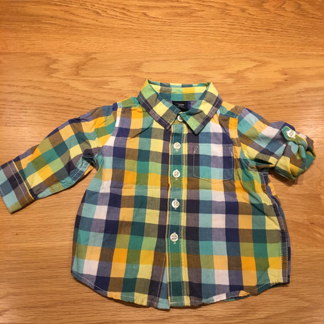 babyGAP(ベビーギャップ)のBabyGAP⭐︎USED長袖シャツ。70cm/6-12months。 キッズ/ベビー/マタニティのベビー服(~85cm)(Ｔシャツ)の商品写真