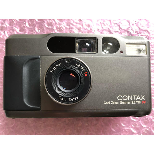 京セラ(キョウセラ)の1年保証 contax t2 コンタックスT2のチタンブラック スマホ/家電/カメラのカメラ(フィルムカメラ)の商品写真