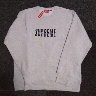 シュプリーム(Supreme)の☆新品☆ SUPREME トレーナー ASH GREY グレー(スウェット)