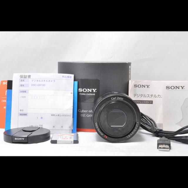 「美品」 SONY Cyber-shot DSC-QX100カメラ