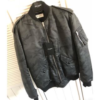 サンローラン(Saint Laurent)のKJ様専用！サンローラン カモフラ ボンバージャケット MA-1 新品 (ミリタリージャケット)