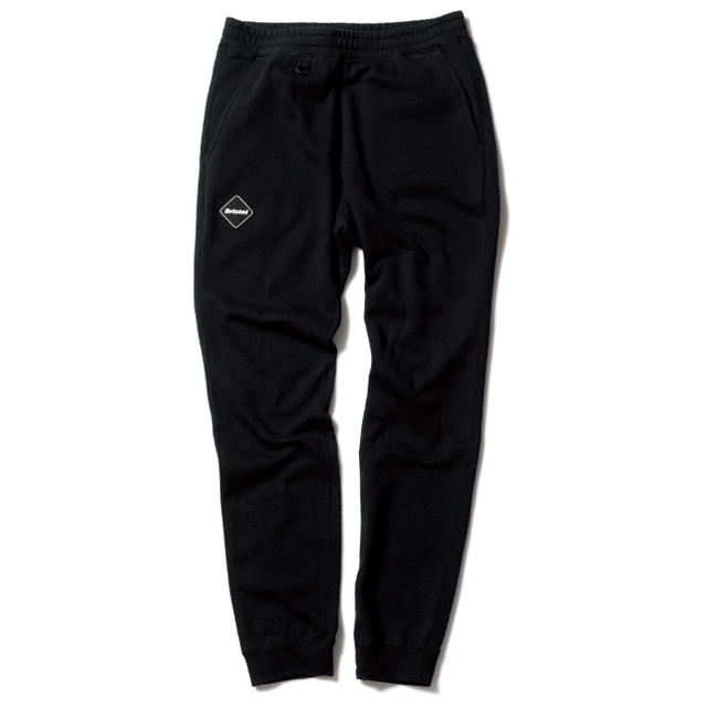 XL 新品 FCRB 18AW EMBLEM SWEAT PANT BLACKのサムネイル