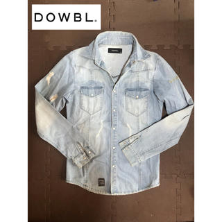 ダブル(DOWBL)のDOWBL デニムジャケット デニムシャツ 42(シャツ)
