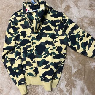 アベイシングエイプ(A BATHING APE)のchampion Bape パーカー(パーカー)