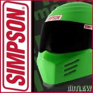 シンプソン(SIMPSON)の【限定モデル】SIMPSON　 OUTLAW 【ライムグリーン】

(ヘルメット/シールド)