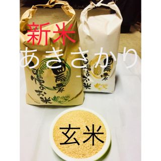 徳島県産 あきさかり玄米 10kg 精米無料(米/穀物)