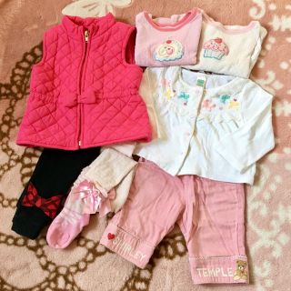 オールドネイビー(Old Navy)のizu様専用☆女の子 80 まとめ売り ピンク(その他)