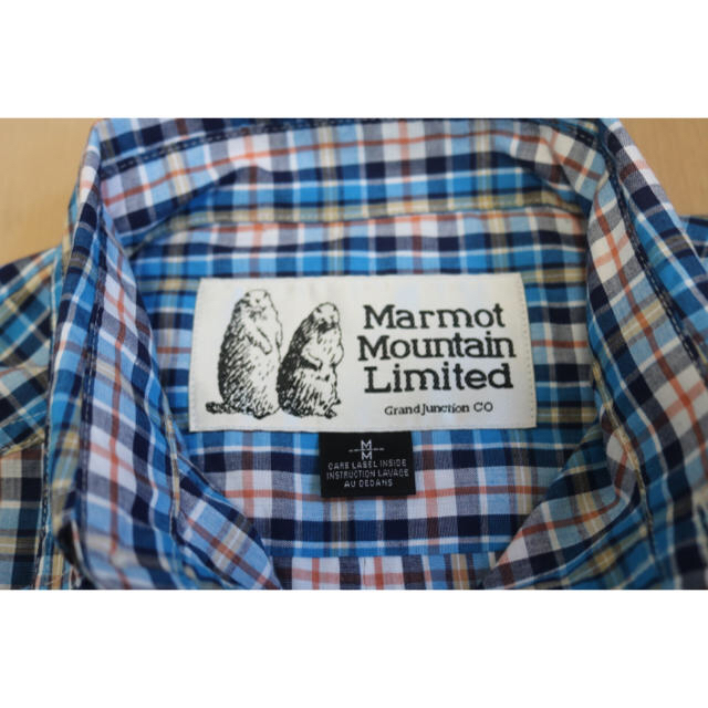 MARMOT(マーモット)のmarmot mountain limited チェックシャツ メンズのトップス(シャツ)の商品写真