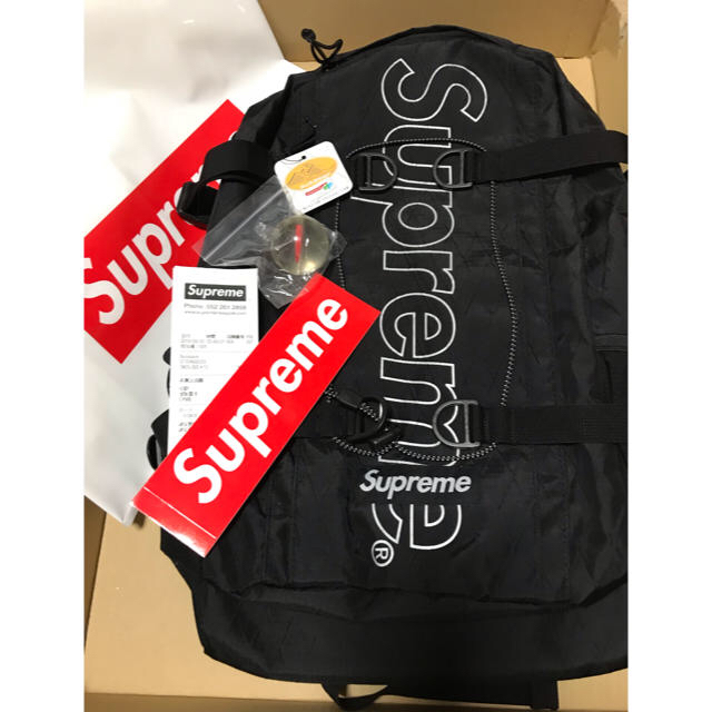 Supreme Backpack 18aw【ノベルティ付き！】supreme