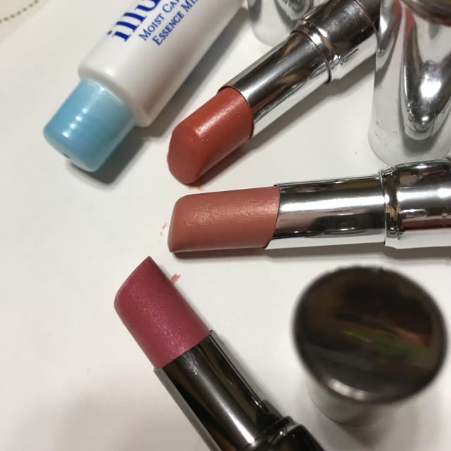 MAXFACTOR(マックスファクター)のジェリー様専用M Fリップ３本＋ ミニサンプル コスメ/美容のベースメイク/化粧品(口紅)の商品写真