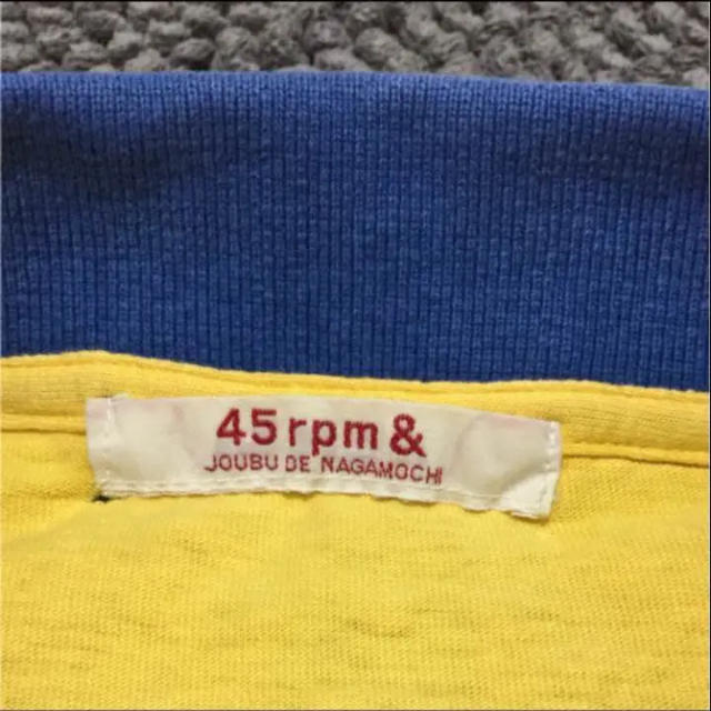 45rpm(フォーティーファイブアールピーエム)の45rpm ポロシャツ メンズのトップス(ポロシャツ)の商品写真