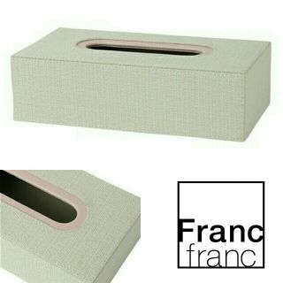 フランフラン(Francfranc)の❤新品タグ付き フランフラン【Francfranc】ドゥール ティッシュケース❤(ティッシュボックス)