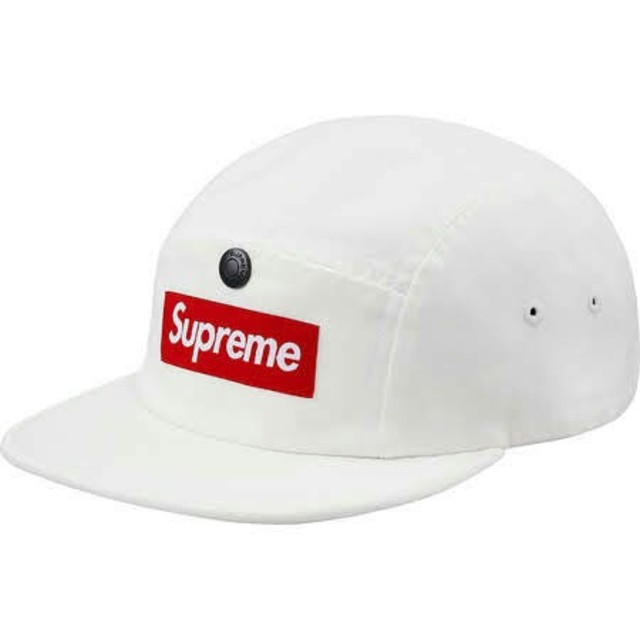 新品 18AW Supreme Snap Button Camp Cap