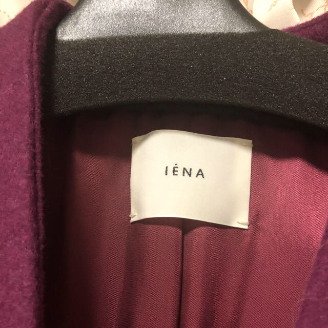 IENA(イエナ)のイエナ★ノーカラーコート レディースのジャケット/アウター(ロングコート)の商品写真